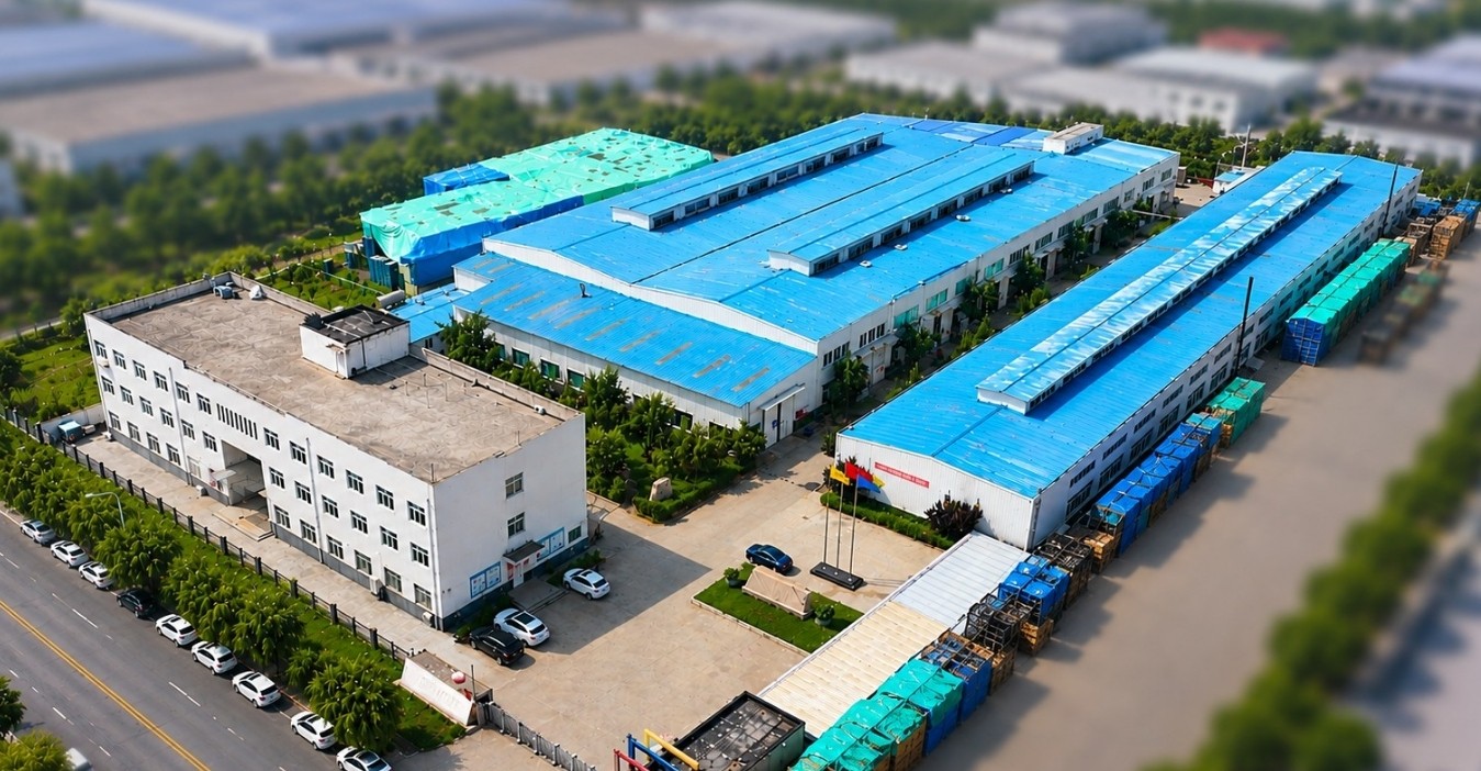Exterior de la fábrica Huayi Yiyi