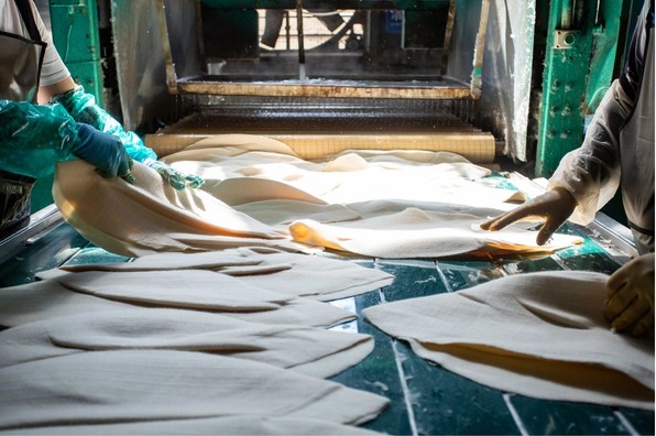 Proceso de formado del cuerpo para sombrero