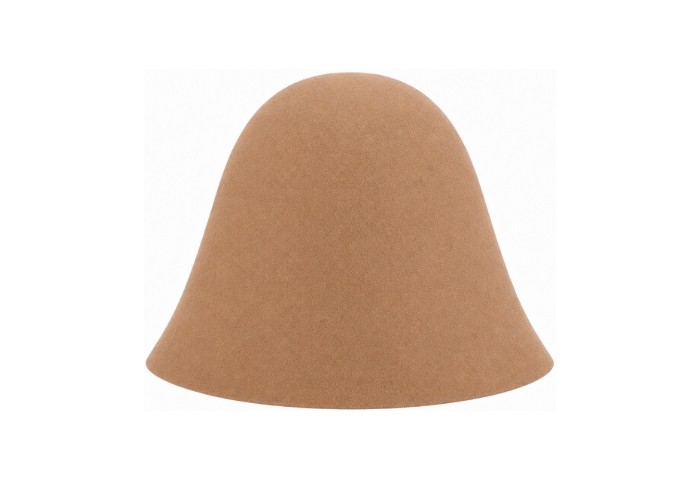 Cuerpo de sombrero de lana en cono